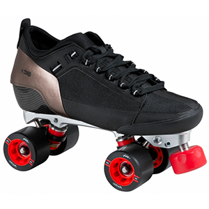 Roller derby roller skates or quad skates